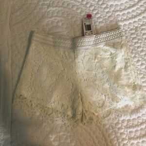 Macbeth Collection Lace Shorts